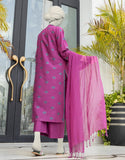 Junaid Jamshaid Magenta Cambric 3PC | JLAWN-S-24-377 Khilat-07 Eid Ul Adha Lawn Collection 2024