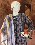 Junaid Jamshaid Black 3PC | JLAWN-S-24-452 Eid Ul Adha Lawn Collection 2024