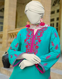 Junaid Jamshaid Green 3 PC | JLAWN-S-24-454 Casuals Eid Prets Collection 2024