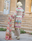 Junaid Jamshaid Multicolor 3 PC | JLAWN-S-24-464 Casuals Eid Prets Collection 2024