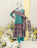 Junaid Jamshaid Green 3 PC | JLAWN-S-24-469 Casuals Eid Prets Collection 2024