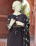 Junaid Jamshaid Black 3PC | JLAWN-S-24-479 Eid Ul Adha Lawn Collection 2024