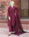 Junaid Jamshaid Maroon 3PC | JLAWN-S-24-480 Eid Ul Adha Lawn Collection 2024