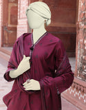 Junaid Jamshaid Maroon 3PC | JLAWN-S-24-480 Eid Ul Adha Lawn Collection 2024