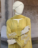 Junaid Jamshaid Yellow Cambric 3PC | JLAWN-S-24-488 Eid Ul Adha Lawn Collection 2024