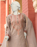 Junaid Jamshaid Beige Doria 3PC | JLAWN-S-24-490 Eid Ul Adha Lawn Collection 2024
