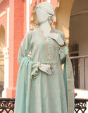 Junaid Jamshaid Blue Doria 3PC | JLAWN-S-24-493 Eid Ul Adha Lawn Collection 2024