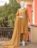Junaid Jamshaid Mustard Doria 3PC | JLAWN-S-24-495 Eid Ul Adha Lawn Collection 2024