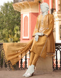 Junaid Jamshaid Mustard Doria 3PC | JLAWN-S-24-495 Eid Ul Adha Lawn Collection 2024