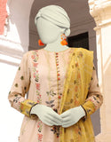 Junaid Jamshaid Beige 3PC | JLAWN-S-24-517 Eid Ul Adha Lawn Collection 2024