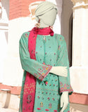 Junaid Jamshaid Green 3PC | JLAWN-S-24-519 Eid Ul Adha Lawn Collection 2024