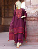 Junaid Jamshaid Maroon 3PC | JLAWN-S-24-551 Eid Ul Adha Lawn Collection 2024