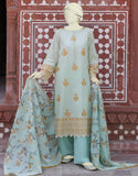 Junaid Jamshaid Green 3PC | JLAWN-S-24-555 Eid Ul Adha Lawn Collection 2024
