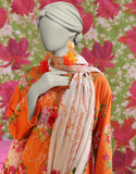 Juniad Jamshaid Orange Lawn Printed 3PC-JLAWN-S-25-008-S Summer Pret 2025