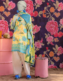 Juniad Jamshaid Yellow Lawn Printed 3PC-JLAWN-S-25-009-S Summer Pret 2025