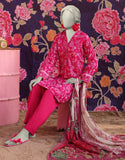 Juniad Jamshaid Pink Lawn Printed 3PC-JLAWN-S-25-011-S Summer Pret 2025