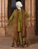 Juniad Jamshaid Green Dobby Embroidered 3PC-JLAWN-S-25-013-S Summer Pret 2025