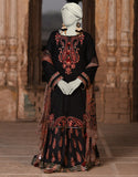 Juniad Jamshaid Black Dobby Embroidered 3PC-JLAWN-S-25-016-S Summer Pret 2025