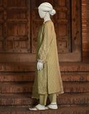 Juniad Jamshaid Green Dobby Embroidered 3PC-JLAWN-S-25-051-S Summer Pret 2025