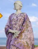 Juniad Jamshaid Lilac Lawn Printed 3PC-JLAWN-S-25-068-S Summer Pret 2025