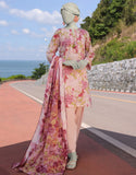 Juniad Jamshaid Pink Lawn Printed 3PC-JLAWN-S-25-071-S Summer Pret 2025