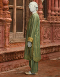 Juniad Jamshaid Green Lawn Embroidered 2PC-JLAWN-S-JST-25-2001-S Summer Pret 2025