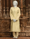 Juniad Jamshaid Green Paper Cotton Embroidered 2PC-JLAWN-S-JST-25-2013-S Summer Pret 2025