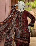 Junaid Jamshaid 3PC-JLAWN-S-25-3010 Multicolor Lawn  Printed Shades Of Summer 2025