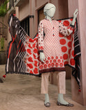 Junaid Jamshaid 3PC-JLAWN-S-25-3014 Multicolor Lawn  Printed Shades Of Summer 2025