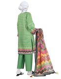 Junaid Jamshaid 3PC-JLAWN-S-25-3027 Multicolor Lawn  Printed Shades Of Summer 2025