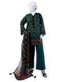 Junaid Jamshaid 3PC-JLAWN-S-25-3039 Multicolor Lawn  Printed Shades Of Summer 2025