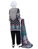 Junaid Jamshaid 3PC-JLAWN-S-25-3040 Multicolor Lawn  Printed Shades Of Summer 2025