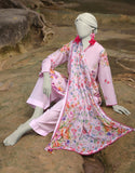 Junaid Jamshaid 3PC-JLAWN-S-25-3042 Multicolor Lawn  Printed Shades Of Summer 2025