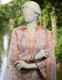 Junaid Jamshaid 3PC-JLAWN-S-25-3165 Multicolor Lawn Embroidered Shades Of Summer 2025