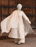 Junaid Jamshaid 3PC-JLAWN-S-25-3176 Off White Lawn Embroidered Shades Of Summer 2025