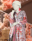 Junaid Jamshaid 3PC-25-3222 Cream Cambric Printed Shades Of Summer 2025