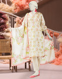 Junaid Jamshaid 3PC-25-3226 Yellow Cambric Printed Shades Of Summer 2025