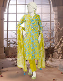 Junaid Jamshaid 3PC-25-3241 Multicolor Lawn Printed Shades Of Summer 2025