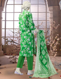 Junaid Jamshaid 3PC-25-3244 Multicolor Lawn Printed Shades Of Summer 2025