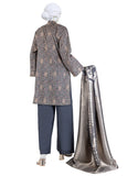Junaid Jamshaid JLAWN-S-25-3281-Kalamkari-1 Mid Summer Collection 2025