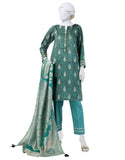 Junaid Jamshaid JLAWN-S-25-3282-Kalamkari-2 Mid Summer Collection 2025