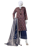 Junaid Jamshaid JLAWN-S-25-3284-Kalamkari-4 Mid Summer Collection 2025