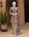 Junaid Jamshaid 3PC-JLAWN-S-25-3296-B Multicolor Lawn Embroidered Shades Of Summer 2025