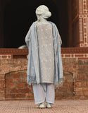 Juniad Jamshaid Blue Lawn Embroidered 3PC-JLAWN-S-25-834-S Summer Pret 2025