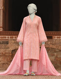 Juniad Jamshaid Pink Lawn Embroidered 3PC-JLAWN-S-25-836-S Summer Pret 2025