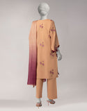 Junaid Jamshaid JLU263812U Brown Spring Lawn 2026
