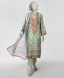 Junaid Jamshaid  JPS-S-26-4077/S Inara-4 Sea Green Pre Winter Collection 2026