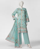 Junaid Jamshaid  JLS-S-26-724/S Verdant Stitschape-04 Aqua Blue Pre Winter Collection 2026