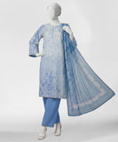 Junaid Jamshaid  JLS-S-26-764/S Embelished Elegance-04 Light Blue Pre Winter Collection 2026