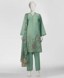 Junaid Jamshaid  JLS-S-26-779/S Pagoda Chic-1 Sea Green Pre Winter Collection 2026